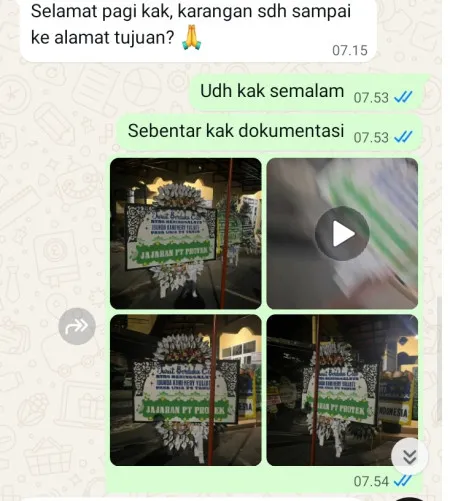 Pengiriman Papan Bunga Selamat Balepanjang Baturetno