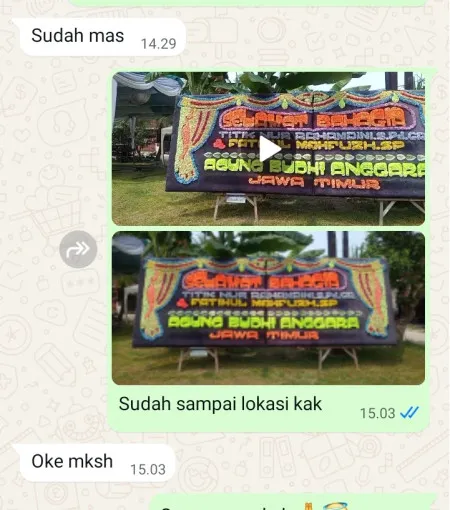 Pengiriman Papan Bunga Balepanjang Baturetno