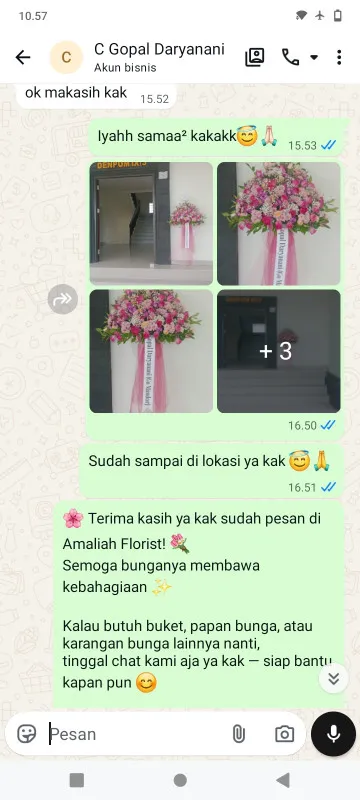 Pengiriman Karangan Bunga Balepanjang Baturetno